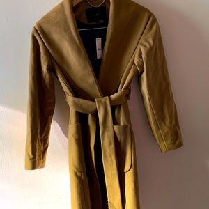 NWT J Crew Wool cashmere coat. Made in Italy.